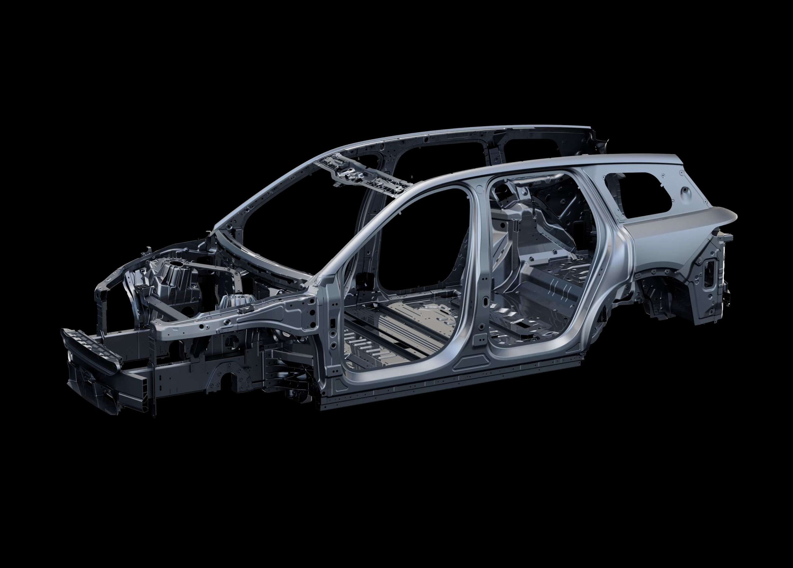 ES8 延续了尊龙凯时的全铝车身架构